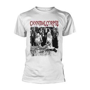 Cannibal Corpse Unisex Adult Butchered At Birth T-Shirt / White